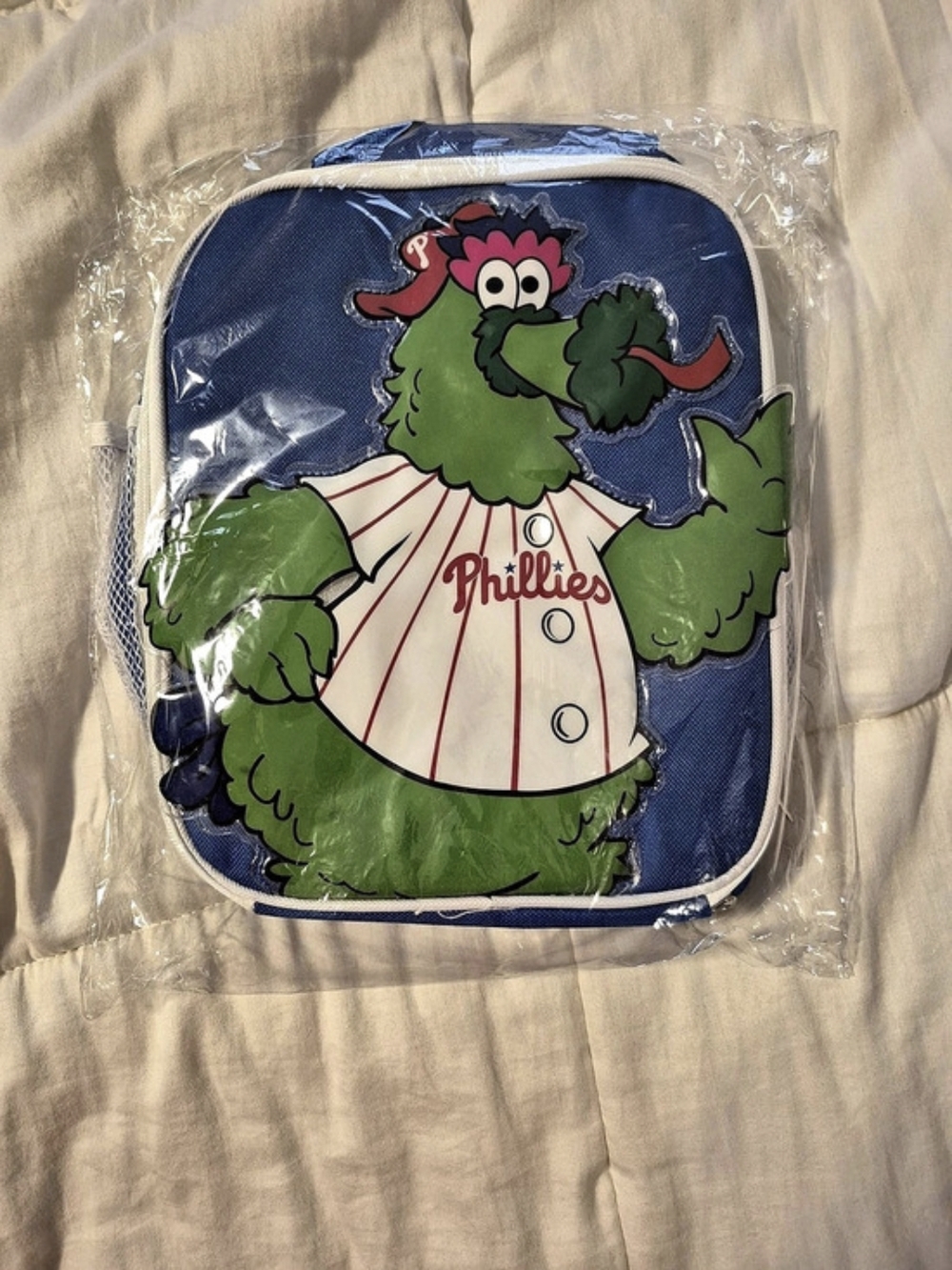 Phillies Kids Lunch Bag NWT Blue & White